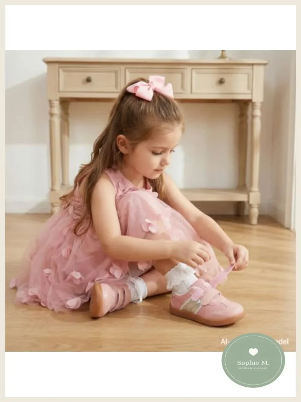 Toddler Girl Barefoot Zero Drop Walking Shoes with Wide Toe Box | Faux Suede